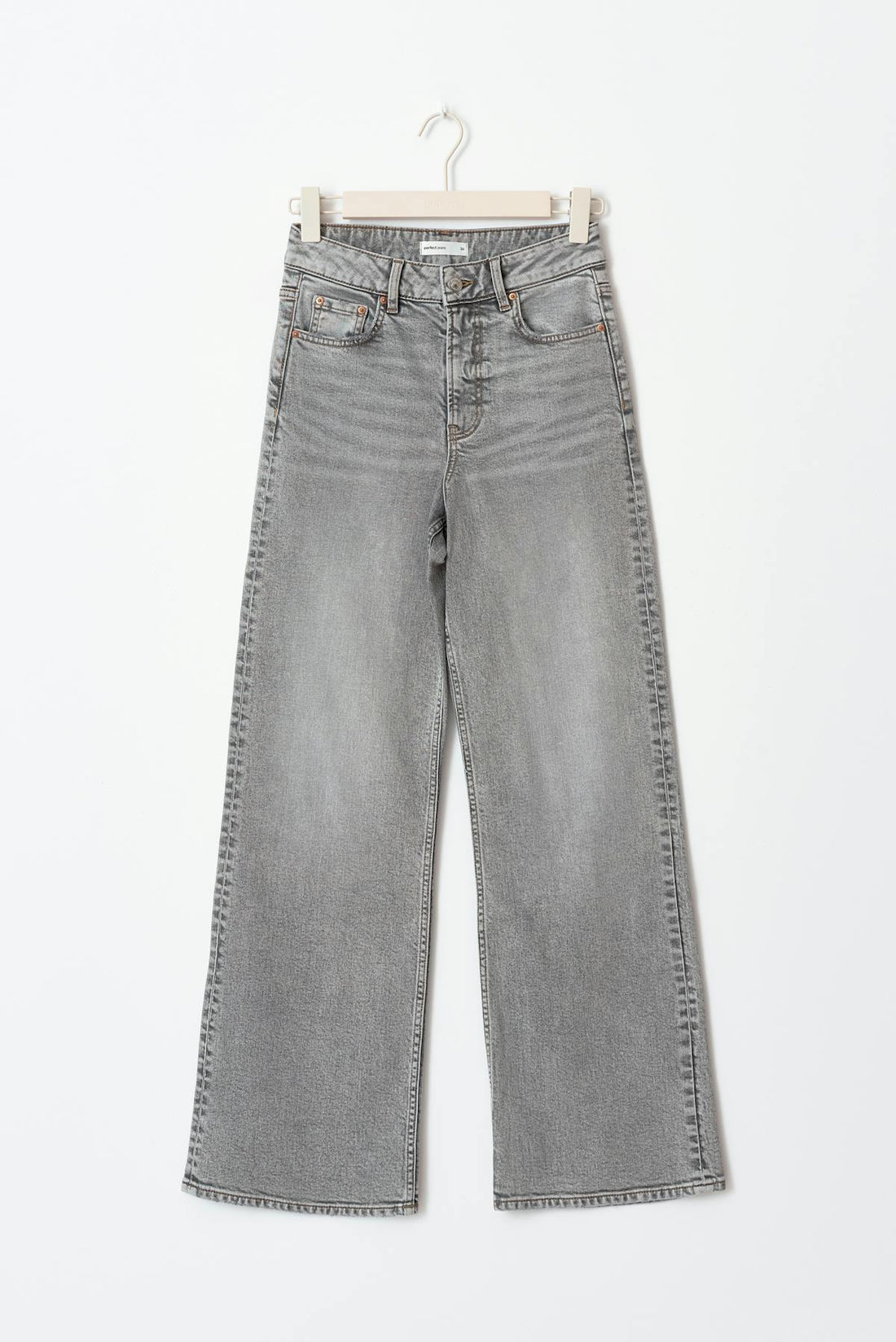 Comfy wide petite jeans - Bleu clair