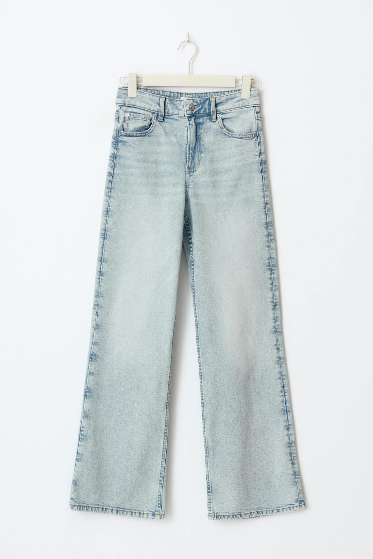 Comfy wide tall jeans - Bleu clair