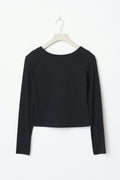 y yoga open back top - Bleu marine
