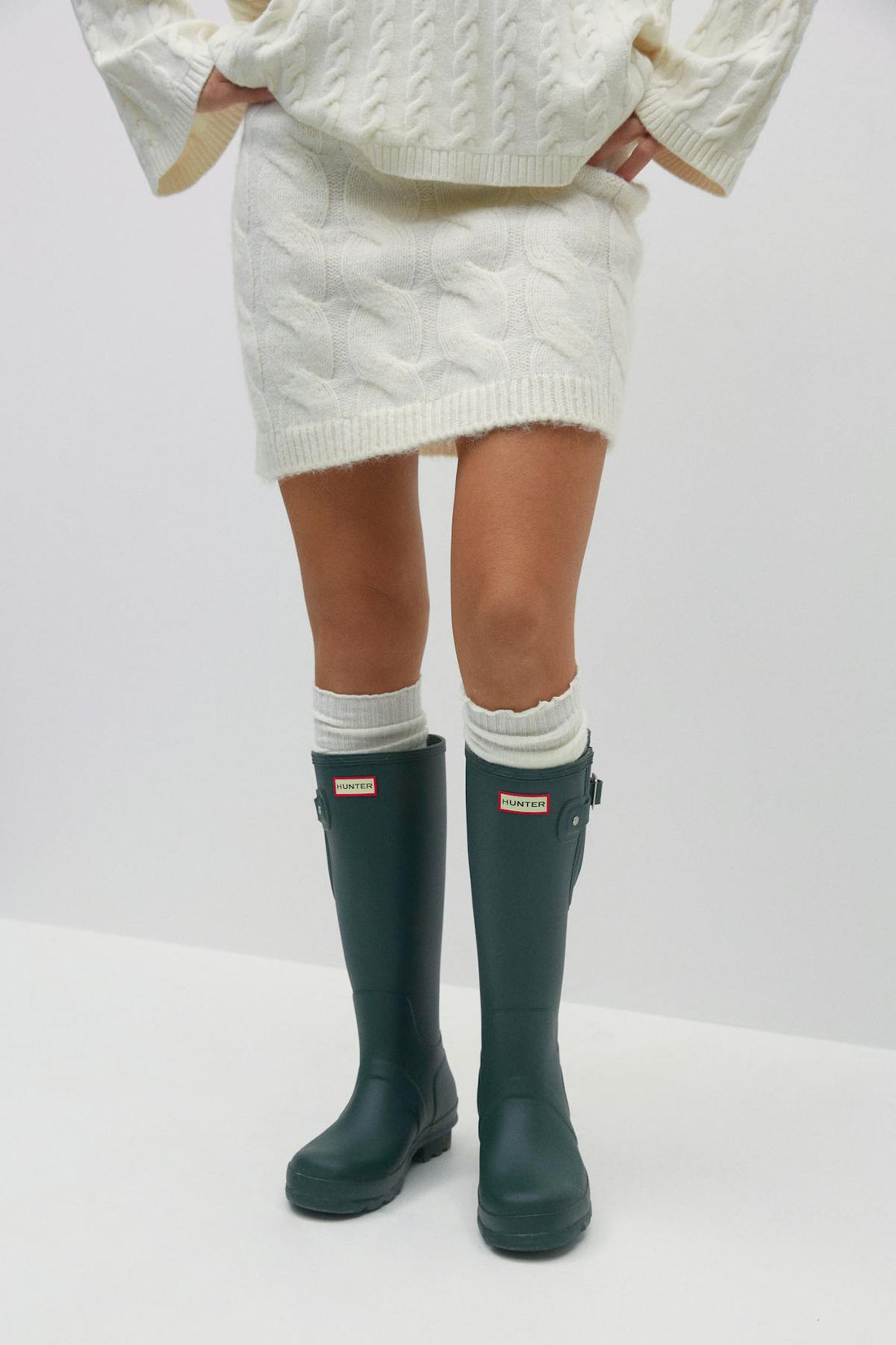 Leg warmer - Blanc cassé