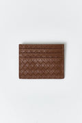 Braided card holder - Congac