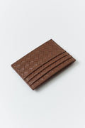 Braided card holder - Congac