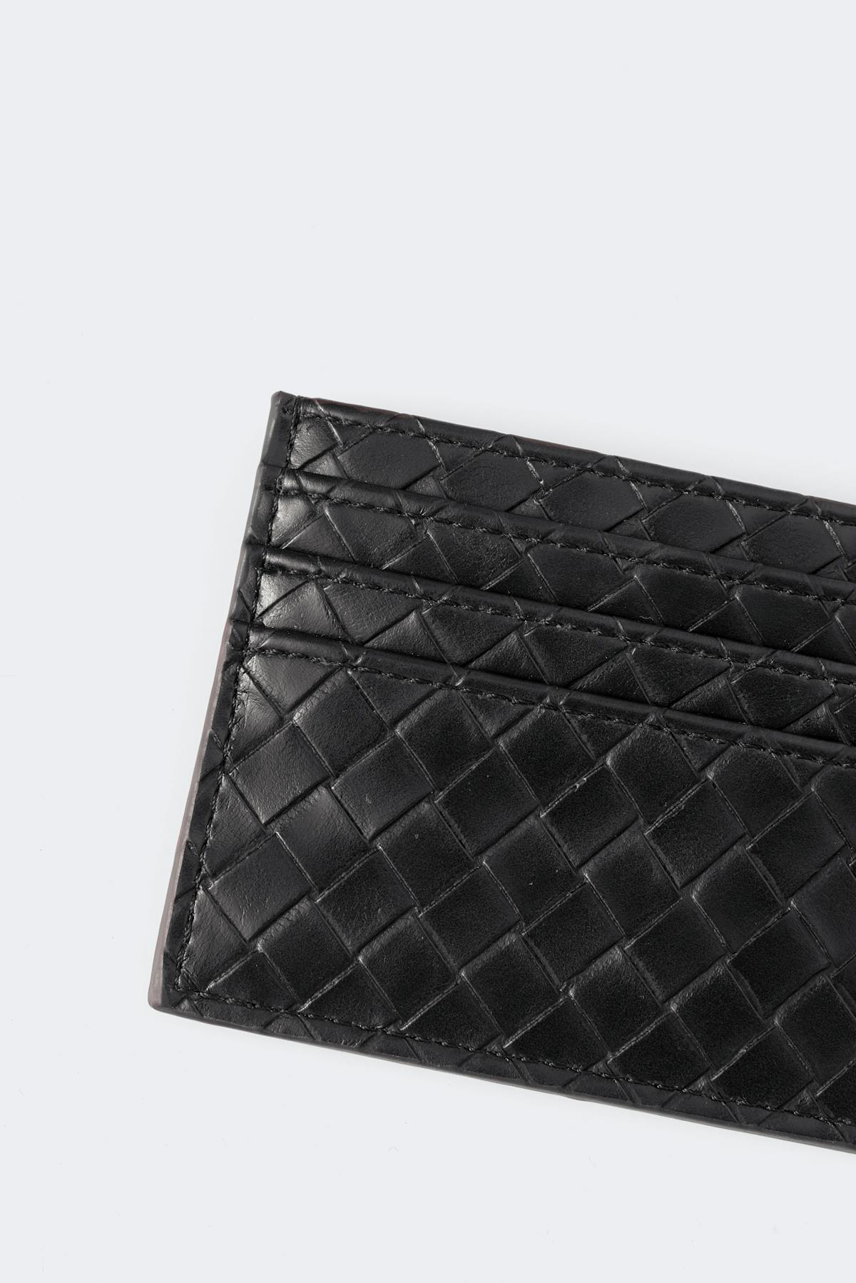 Braided card holder - Congac