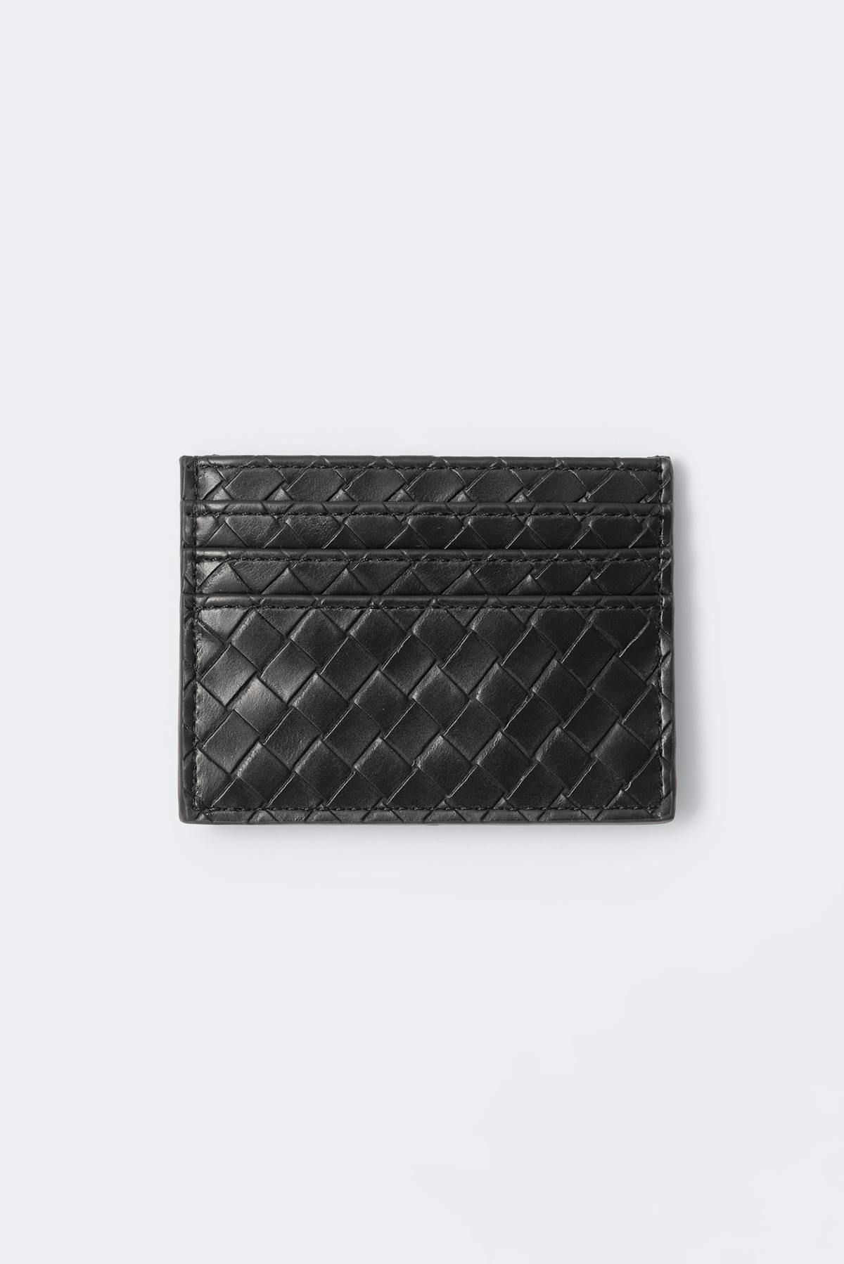 Braided card holder - Congac