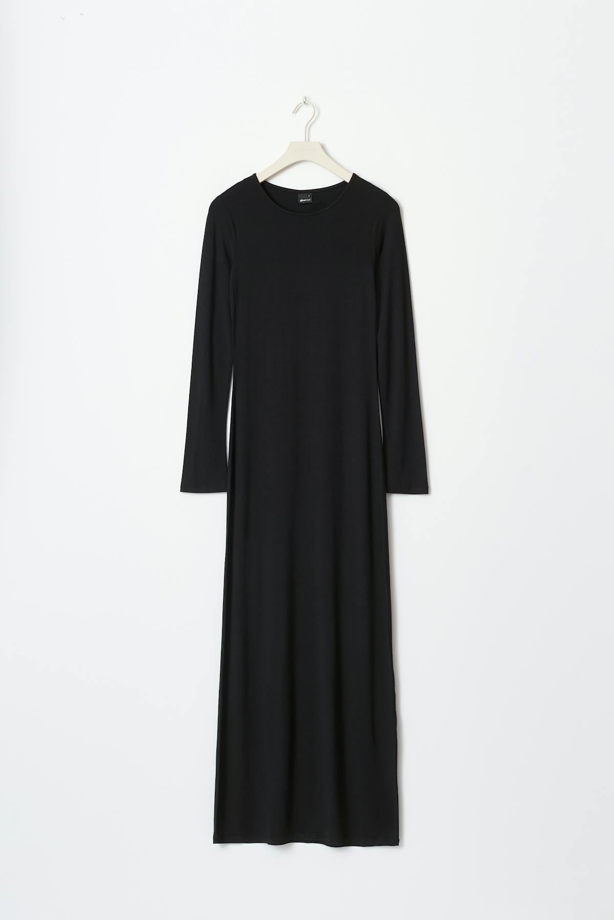 Soft touch maxi dress - Noir
