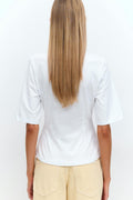 Fitted tee - Blanc