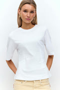 Fitted tee - Blanc