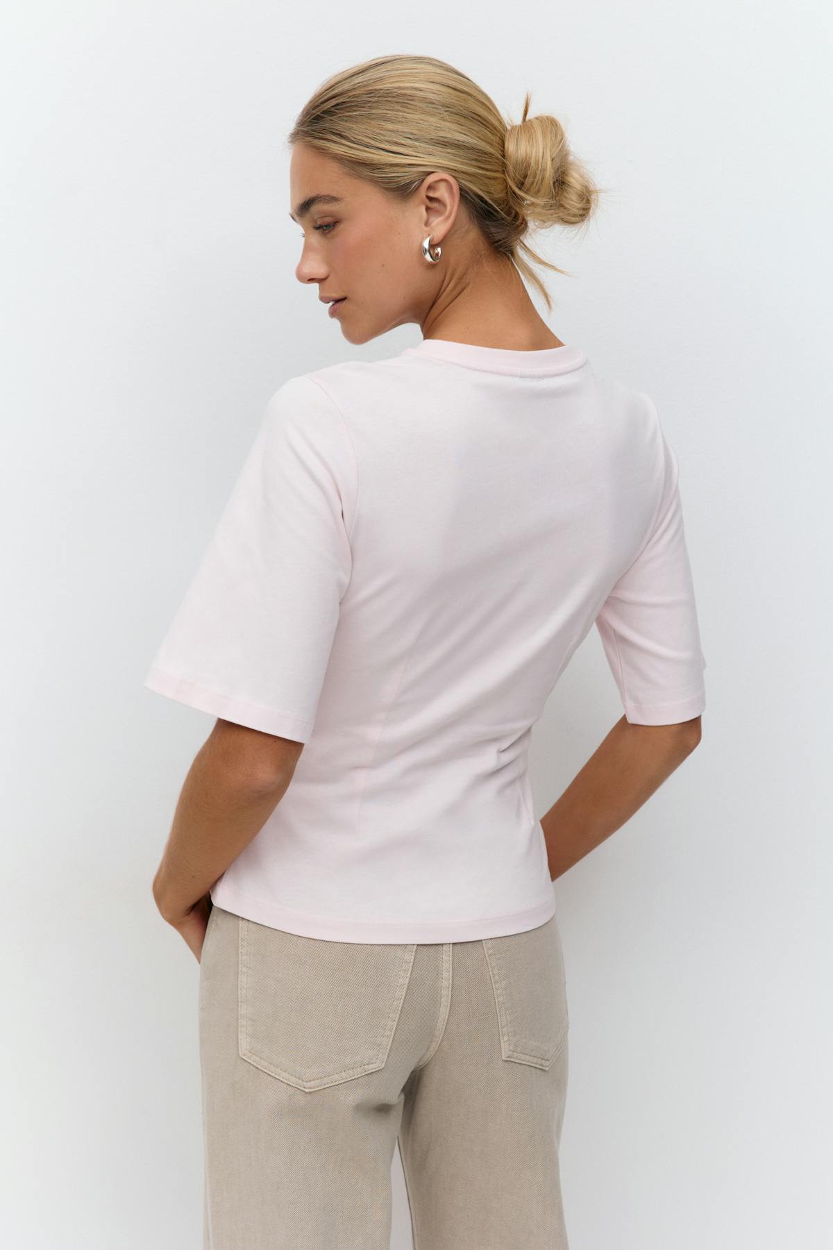 Fitted tee - Blanc
