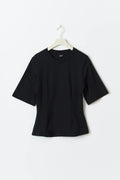 Fitted tee - Noir