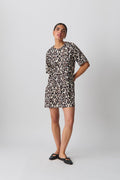 T-shirt dress - Léopard