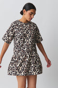 T-shirt dress - Noir