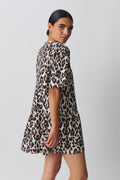 T-shirt dress - Léopard
