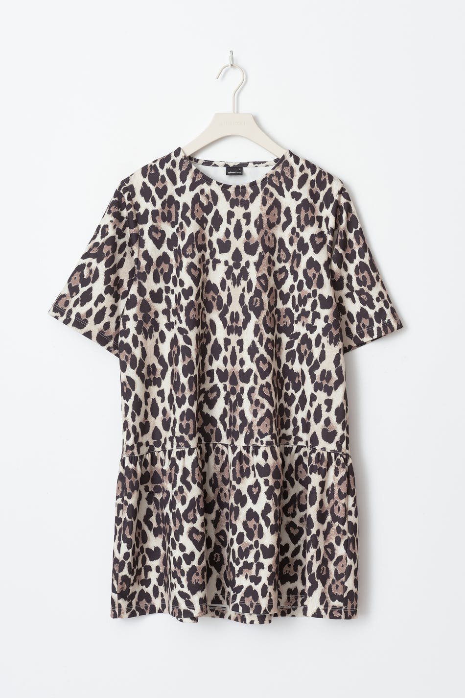T-shirt dress - Léopard