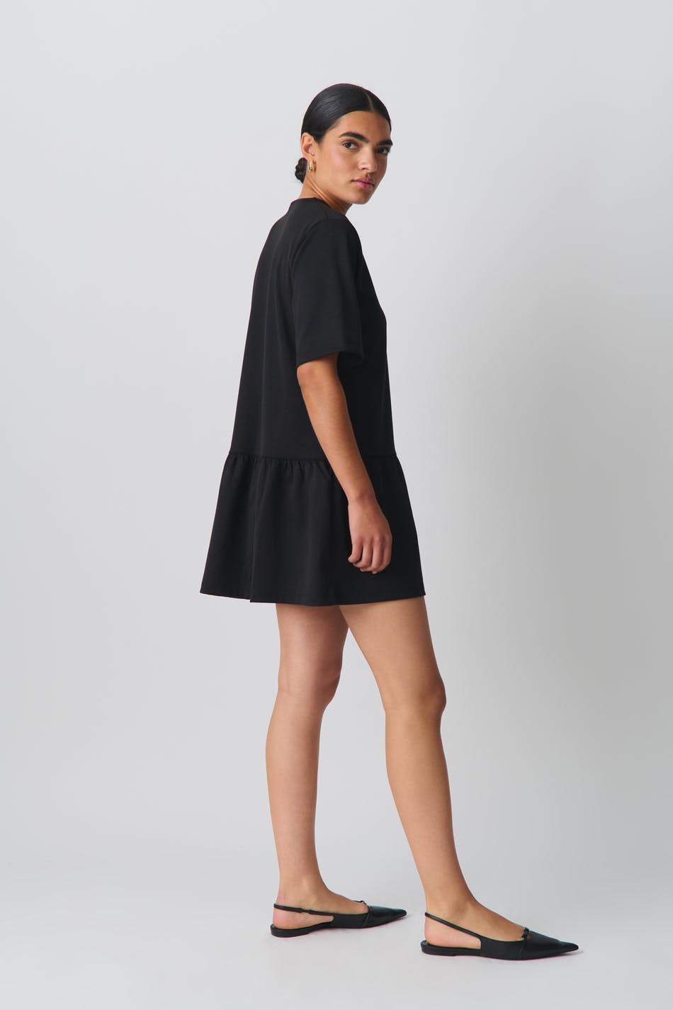T-shirt dress - Noir