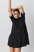 T-shirt dress - Noir
