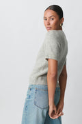 Knitted cardigan - Gris anthracite
