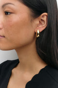Mini drop earrings - Shiny silver
