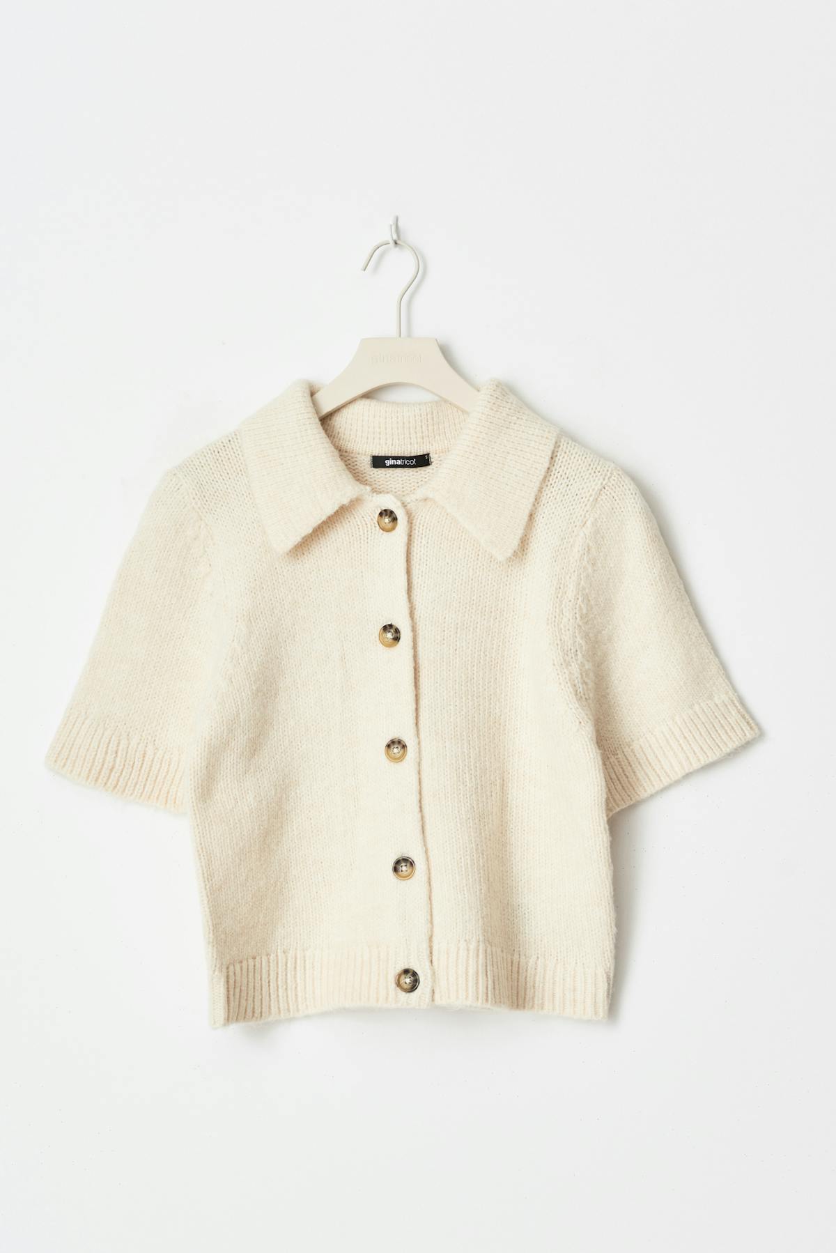 Knitted cardigan - Gris anthracite