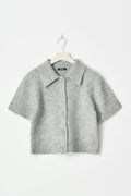 Knitted cardigan - Blanc cassé