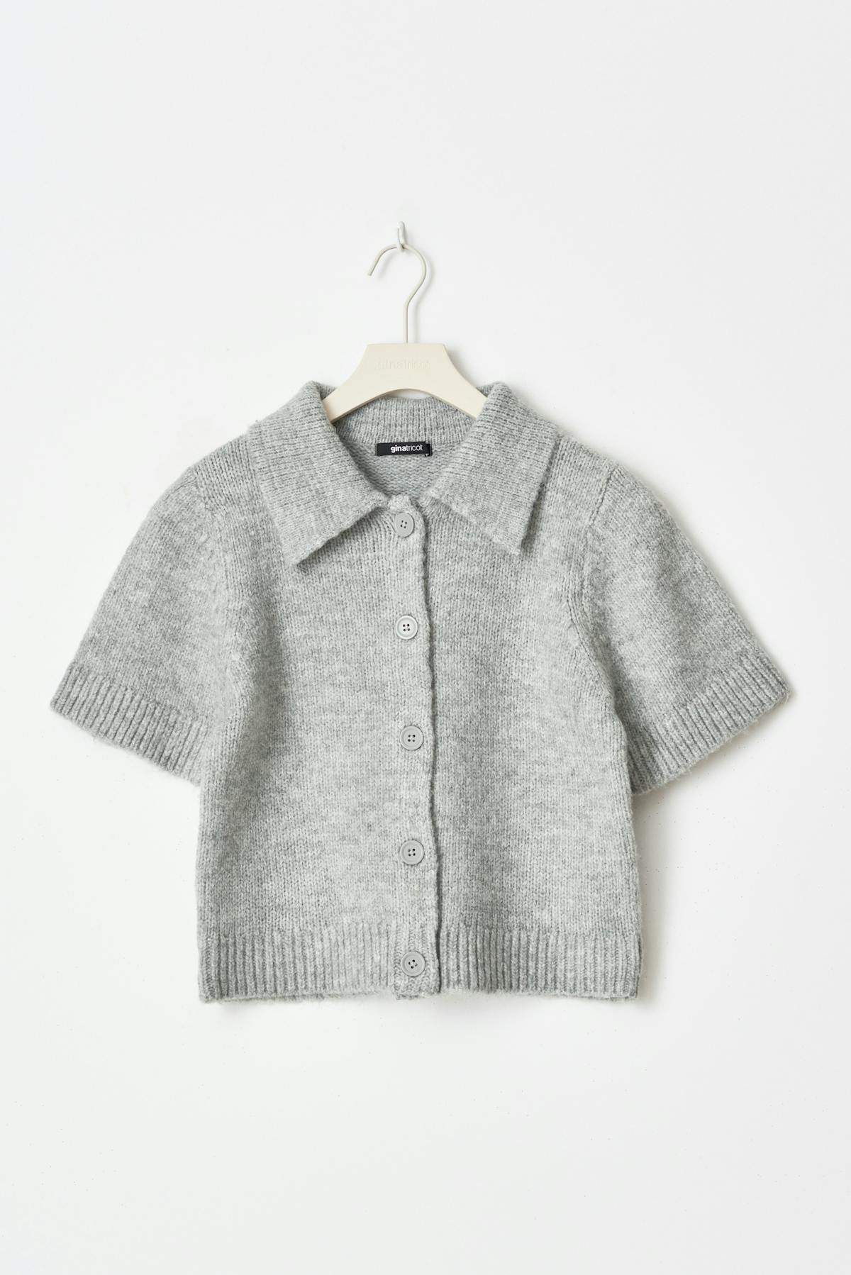 Knitted cardigan - Blanc cassé