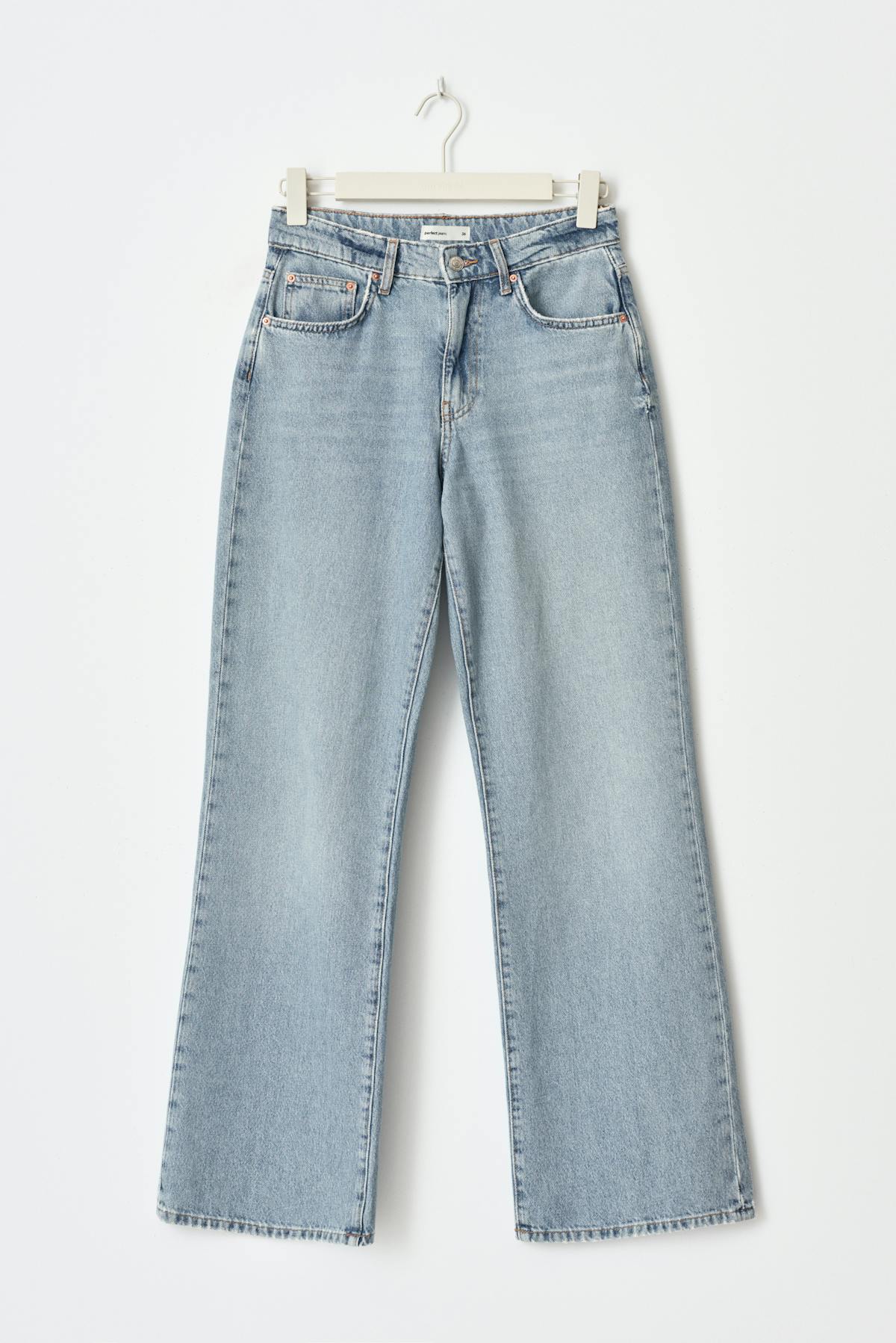 Perfect wide jeans - Bleu clair