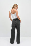 Perfect wide jeans - Beige