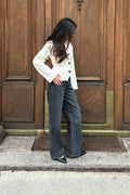 Perfect wide jeans - Ecru