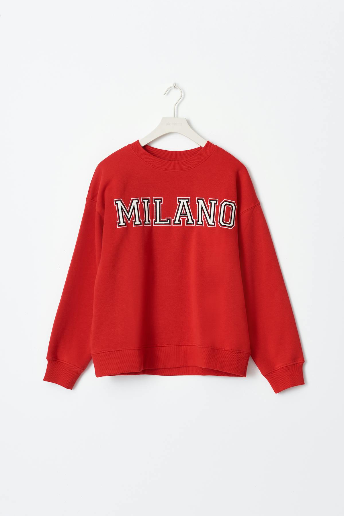 Printed sweater - Grey melange