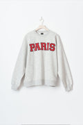 Printed sweater - Grey melange
