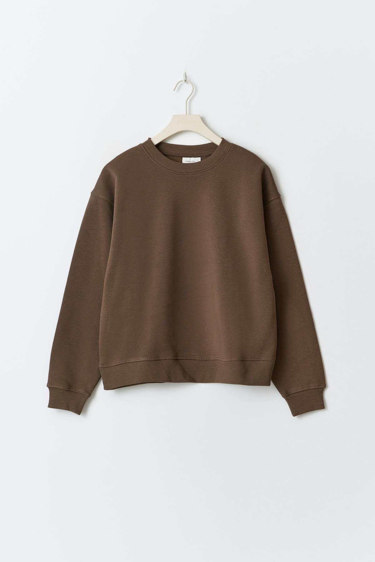 Basic sweater - Lt grey melange
