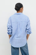 Linen blend shirt - Noir