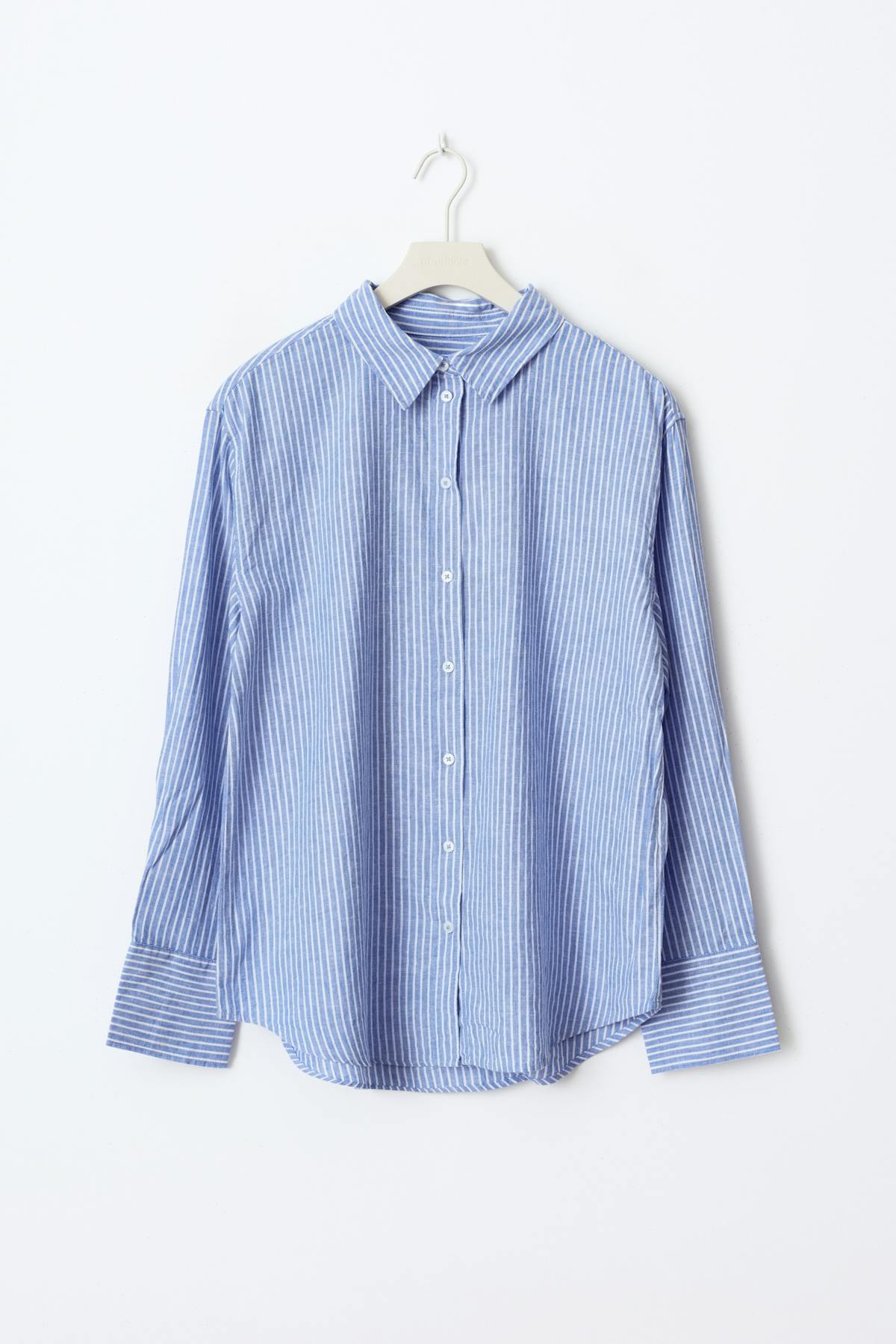 Linen blend shirt - Noir