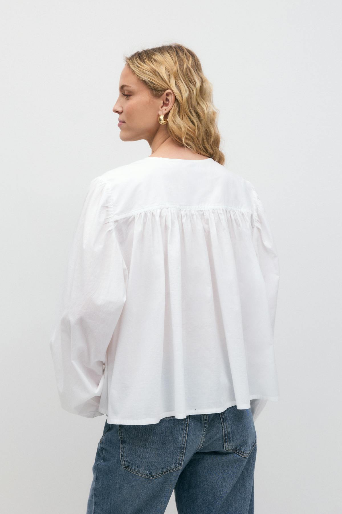 Boho blouse - Blanc