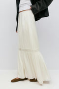 maxi skirt - Egret