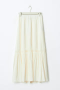 maxi skirt - Egret