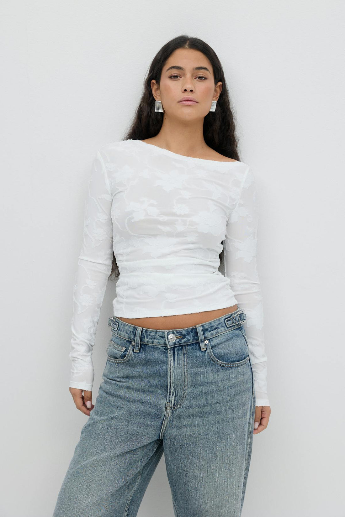 Asymmetric top - Blanc cassé