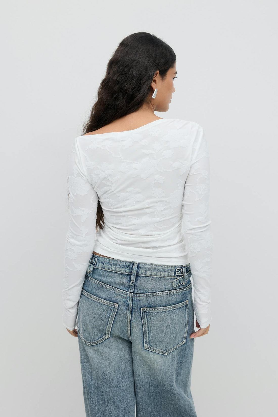 Asymmetric top - Blanc cassé