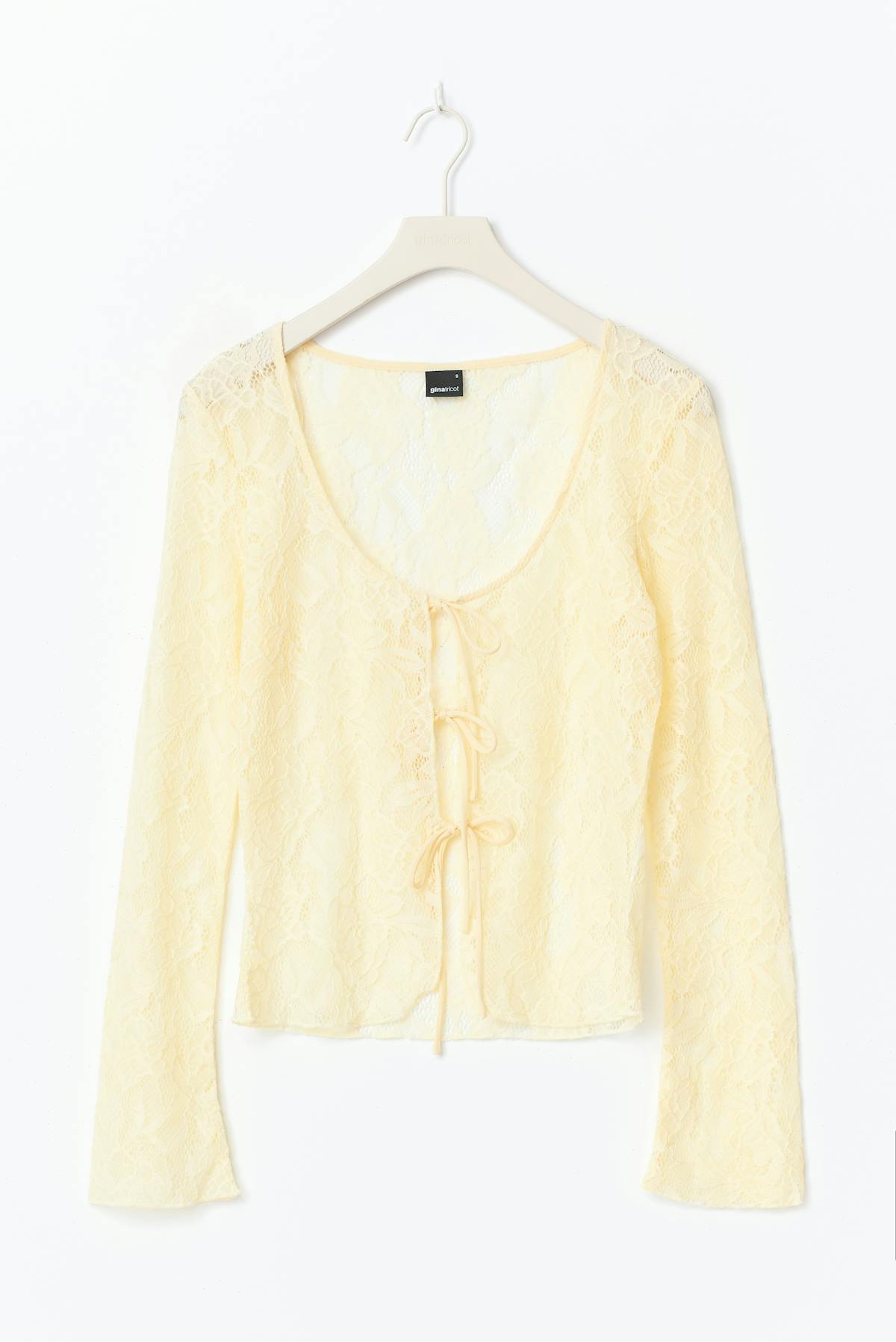 Lace top - Bleu clair