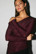 Asymmetric top - Ballet slipper