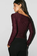 Asymmetric top - Ballet slipper