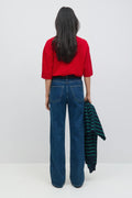 Front seam jeans - Rinse