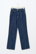 Front seam jeans - Scandi blue