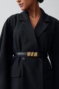 Belt - Black/gold