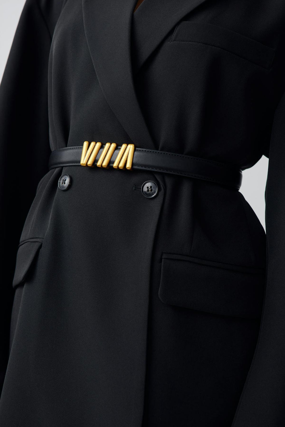 Belt - Black/gold