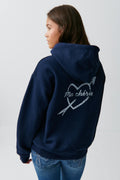 Y basic hoodie - Navy blazer