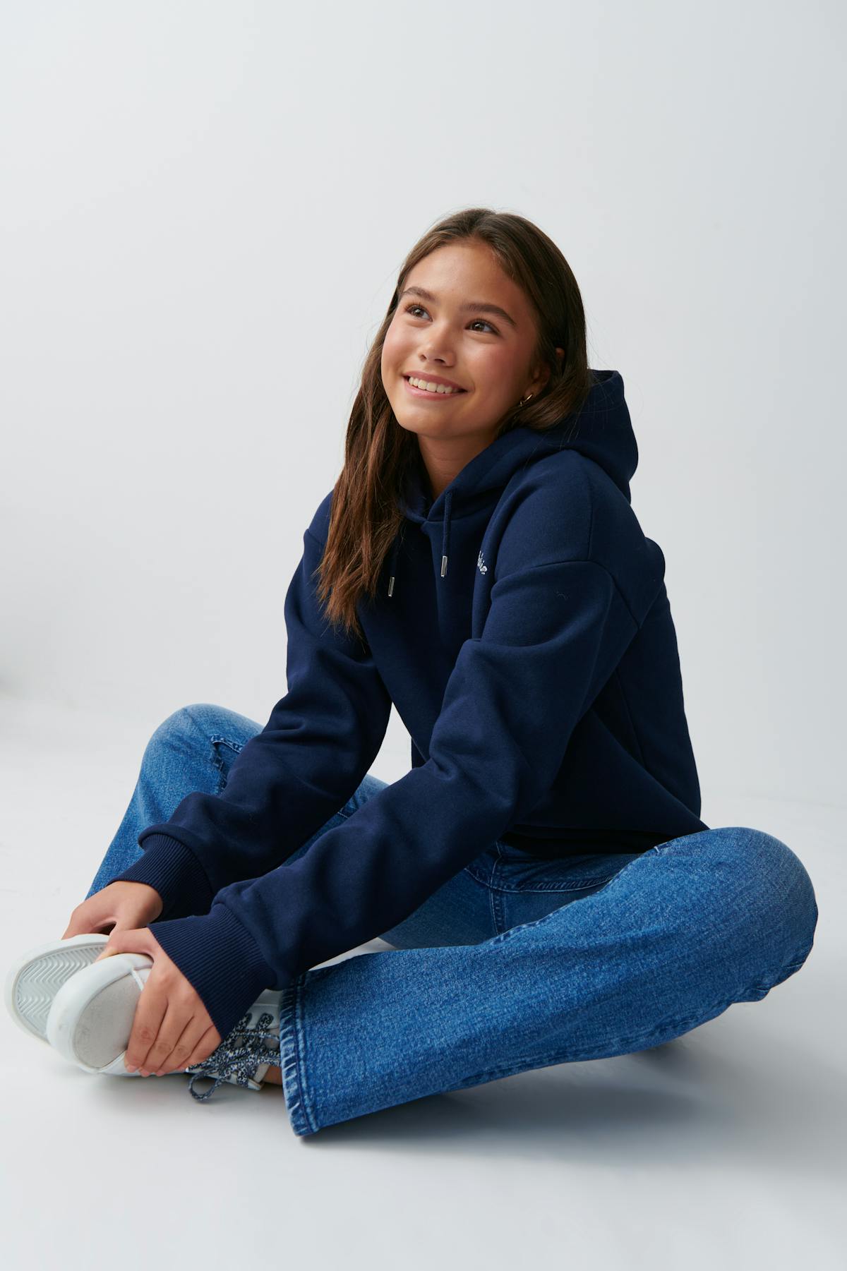 Y basic hoodie - Navy blazer