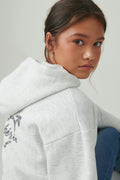Y basic hoodie - Lt grey melange