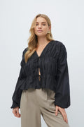 Tie blouse - Rose