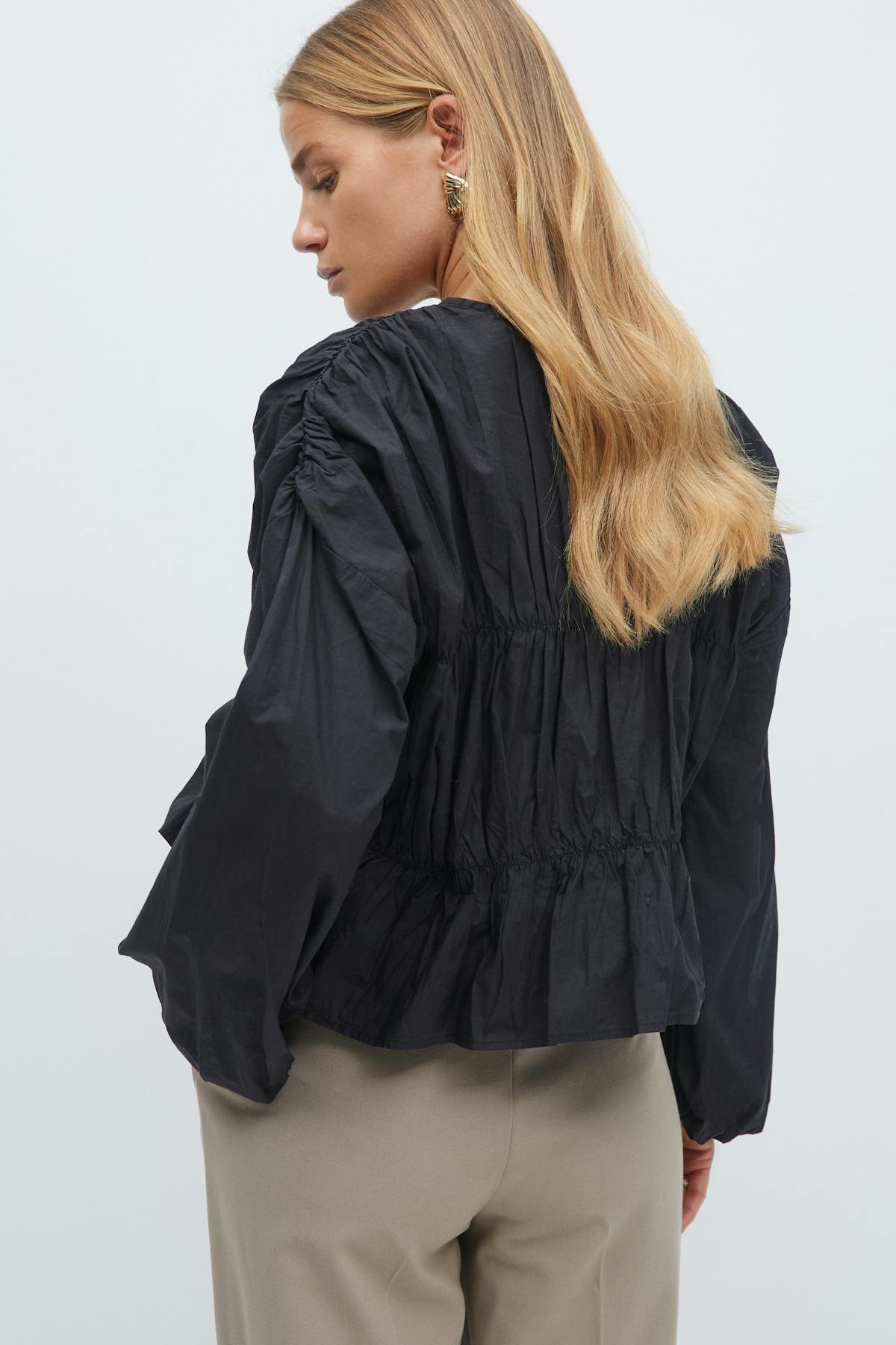Tie blouse - Rose