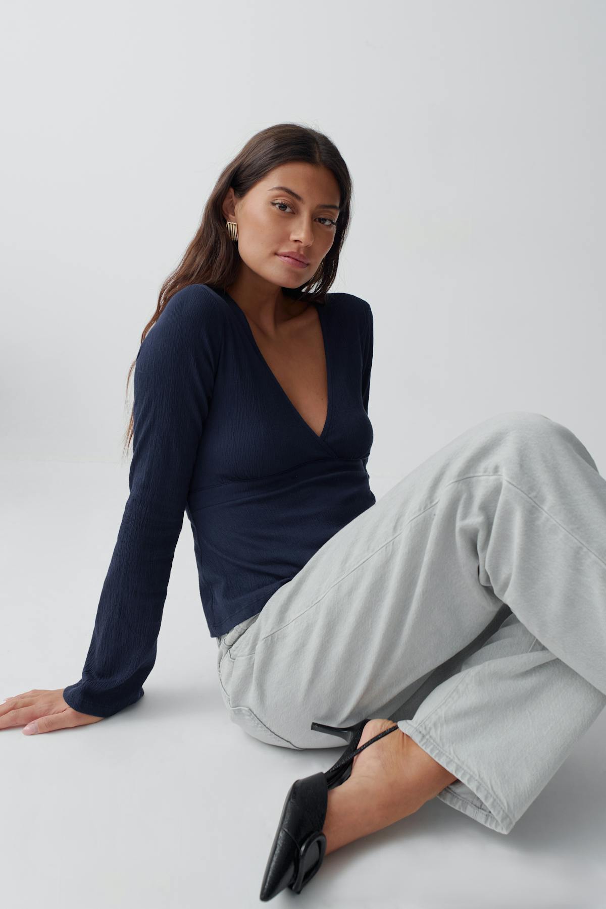 Tie top - Blanc cassé